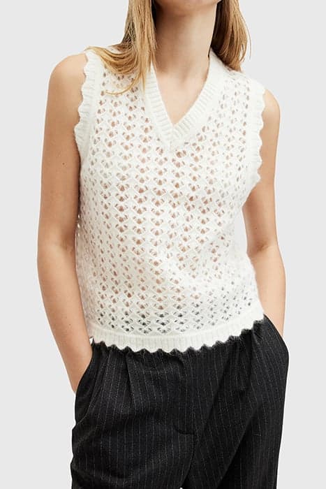 VIVIAN TANK CHALK WHITE by AllSaints