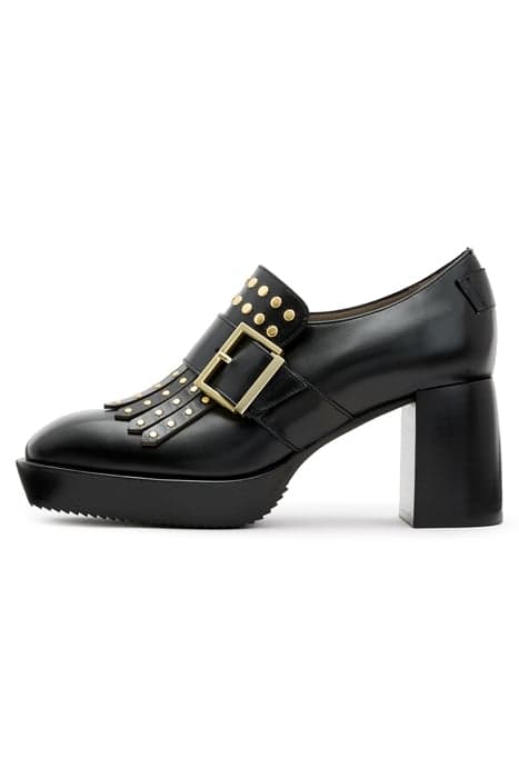 ZIA STUD LOAFER BLACK SHINE by AllSaints