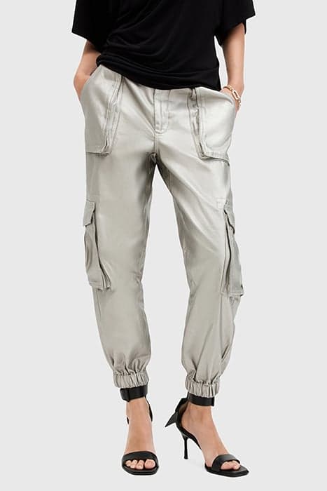 FREDA COATED TROUSER SAGE GREEN by AllSaints