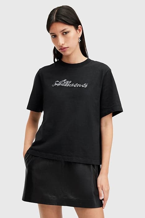 UNITY LISA TEE BLACK by AllSaints