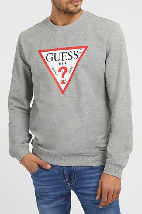 AUDLEY CN FLEECE MARBLE HEATHER by GUESS ECO