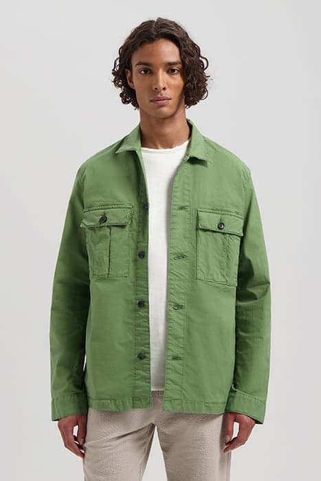 DS_MAVERICK CARGO OVERSHIRT LODEN FROST by Dstrezzed