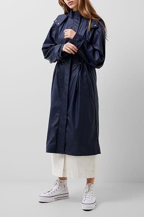 AKIRO RAINCOAT BLUE by French Connection