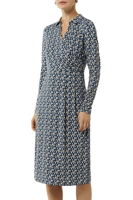 COMMA DRESSES BLUE-MARINE by Comma