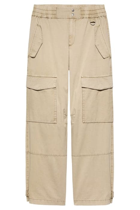 CARGO LONG TROUSERS WARM SESAME by Catwalk Junkie