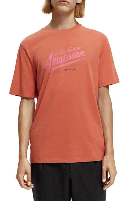 ARTWORK TEE FRONT MARS by Scotch & Soda