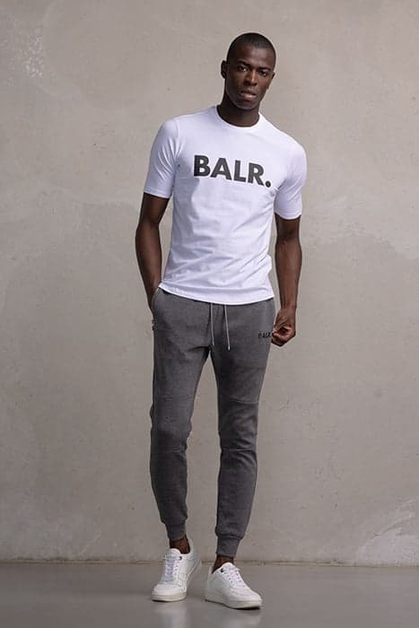 BALR. Q-SERIES CLASSIC SWEATPANTS DK GREY HEATHER by BALR.