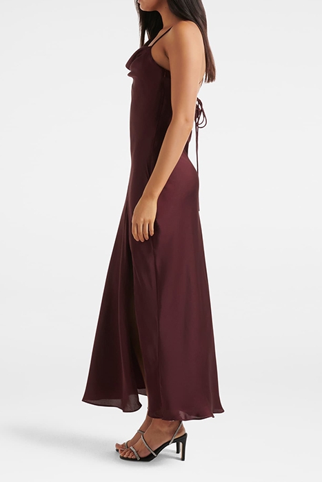 BLAIR BACK DETAIL MAXI DRESS BERRY 3