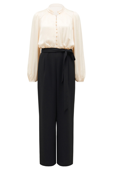 GWEN BLOUSON SLEEVE JUMPSUIT BONE 5