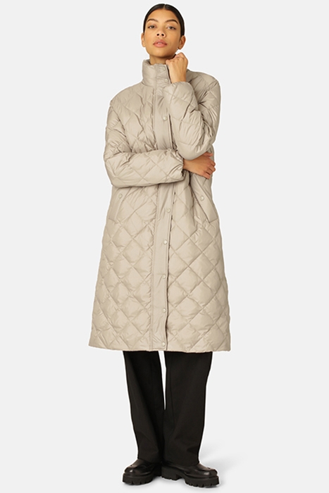 10 WALK04 LONG DOWN JACKET COBBLESTONE 2