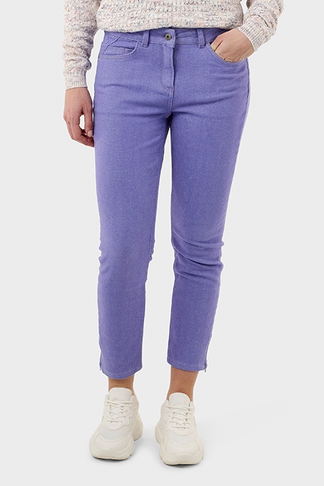 SKINNY HIGH WAIST BROEK JACARANDA 1