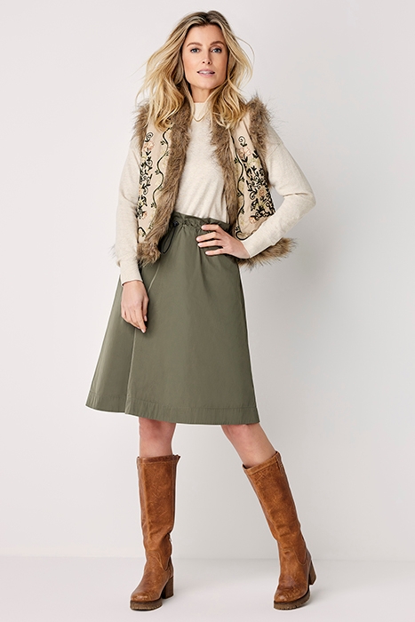 SKIRT TAFT IVY GREEN 3