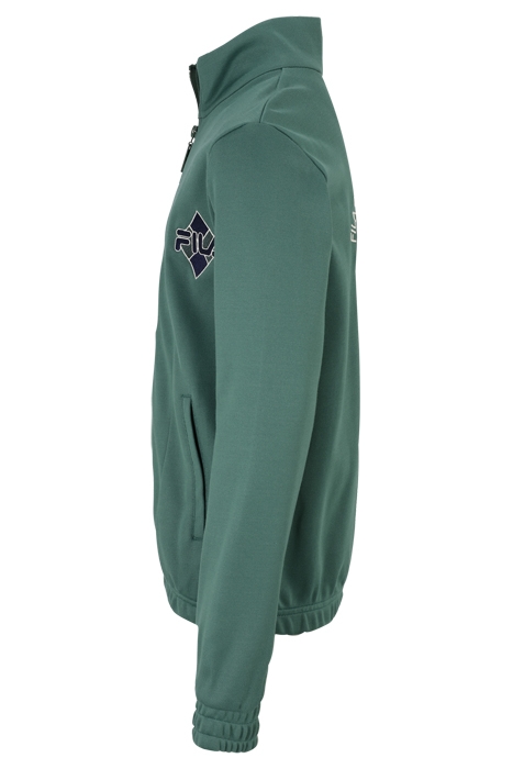 TENSFELD REGULAR PIQUE TRACK JACKET BLUE SPRUCE 3