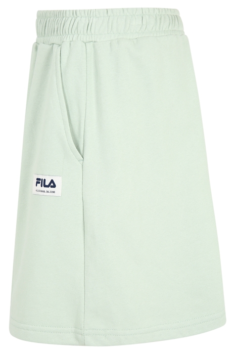 TAGMERSHEIM TOWELLING KNIT TRACK SKIRT SILT GREEN 3