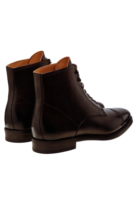DARK BROWN LACE UP BOOT 7