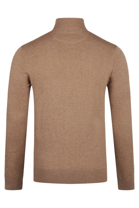 ZIP THRU CARDIGAN CARAMEL 5