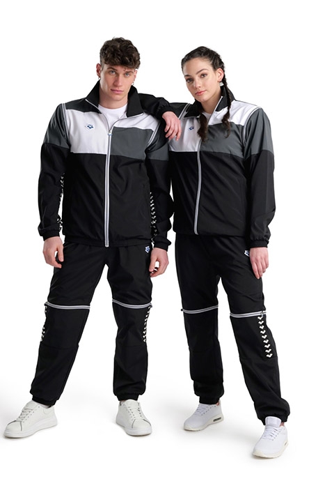ARENA ICONS JACKET CONVERTIBLE BLACK ASPHALT WHITE 2