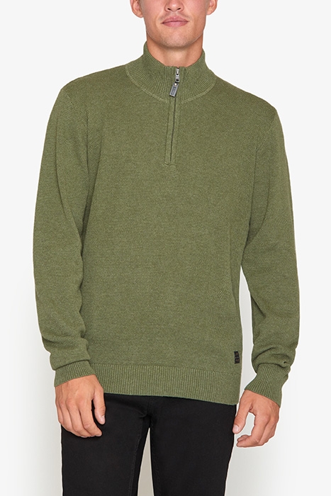 SISHAUN BF23 ZIP IVY GREEN MELANGE 1