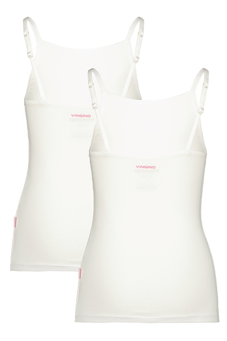 SINGLET (2-PACK) REAL WHITE 2