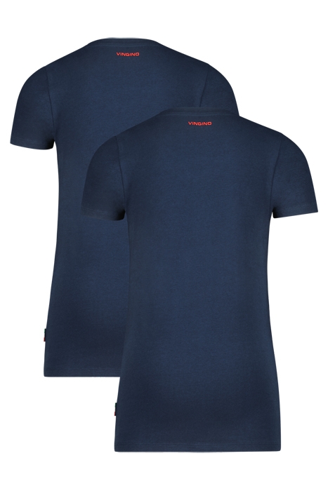 T-SHIRT V-NECK (2-PACK) MIDNIGHT BLUE 2