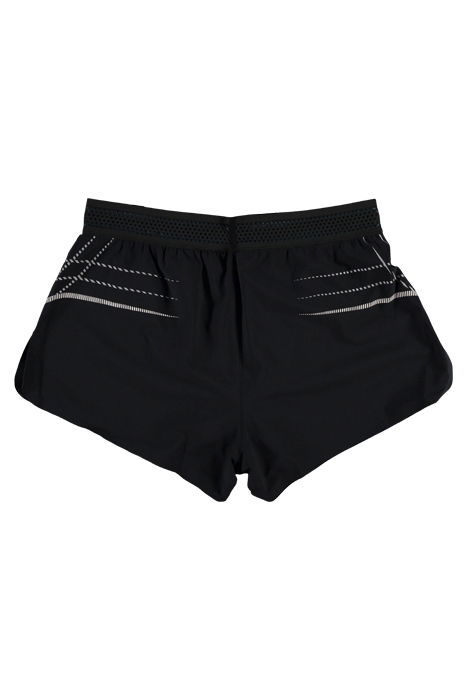 M A-ONE SIDE SPLIT SHORT BLACK UR 2