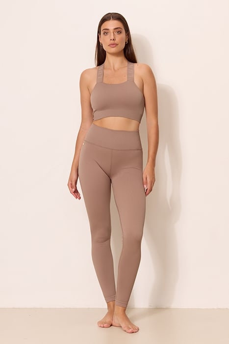 LUNA SCULPT SEAMLESS HIGH-WAISTED RIB LEGGING FOSSIL 1