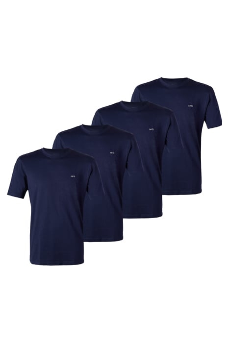 PREMIUM T-SHIRT 4-PACK NAVY 1