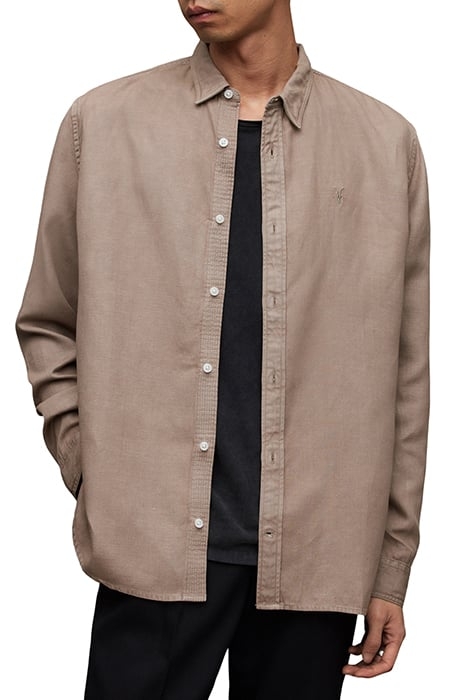 LAGUNA LS SHIRT CHESTNUT BROWN 1