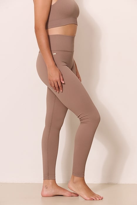 LUNA SCULPT SEAMLESS HIGH-WAISTED RIB LEGGING FOSSIL 2