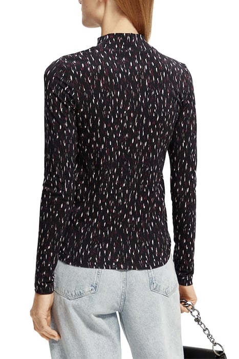 ALL-OVER PRINT SLIM-FIT LONG SLEEVE T-SHIRT IKAT RAIN 3