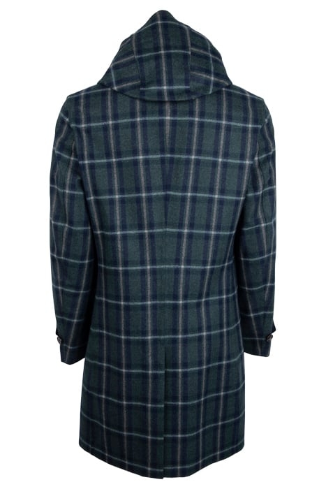 GREEN CHECK RAINCOAT 4