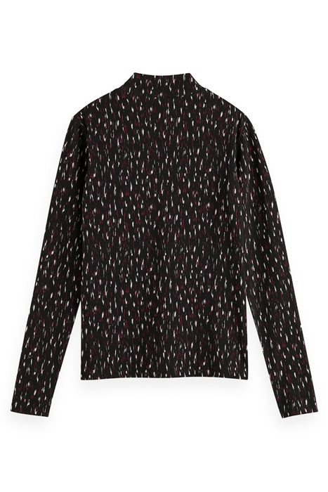 ALL-OVER PRINT SLIM-FIT LONG SLEEVE T-SHIRT IKAT RAIN 7