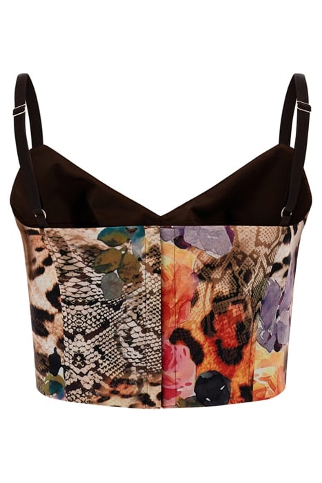 BLOSSOM CORSET WILD FLOWER FALL TOP PRINT 5