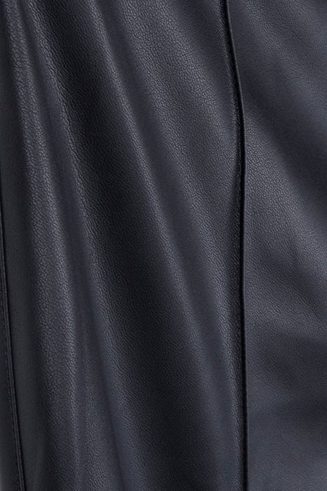 MIRTA STRAIGHT PANT JET BLACK LEATHER 6