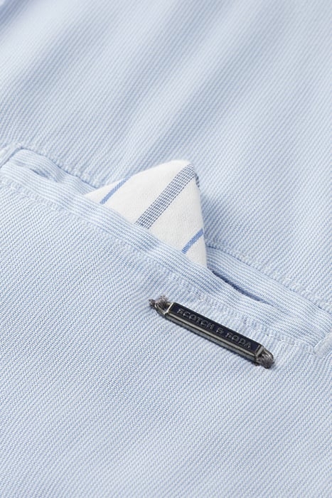 CLASSIC YARN-DYED SHIRT IN ORGANIC COTTON BLUE STRIPE 8