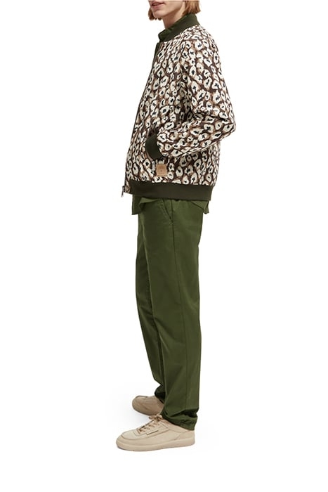 REVERSIBLE BOMBER JACKET TAUPE ANIMAL 7