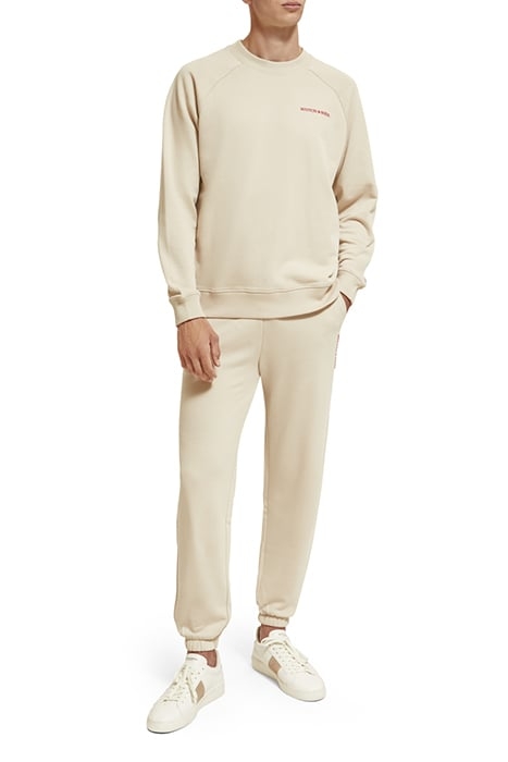 UNISEX ORGANIC CREWNECK SWEATSHIRT STONE 3