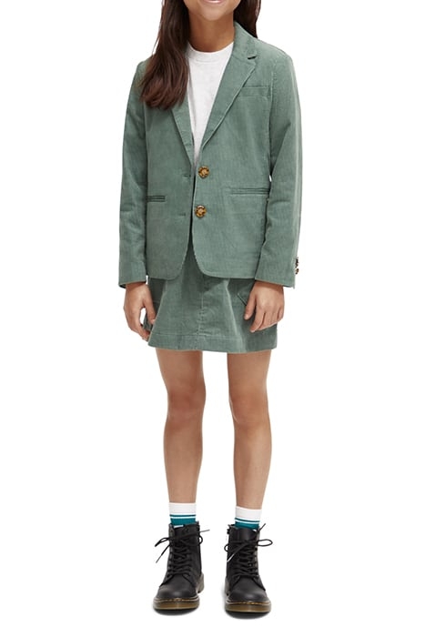LIGHTWEIGHT CORDUROY BLAZER ARCHIVE GREEN 3