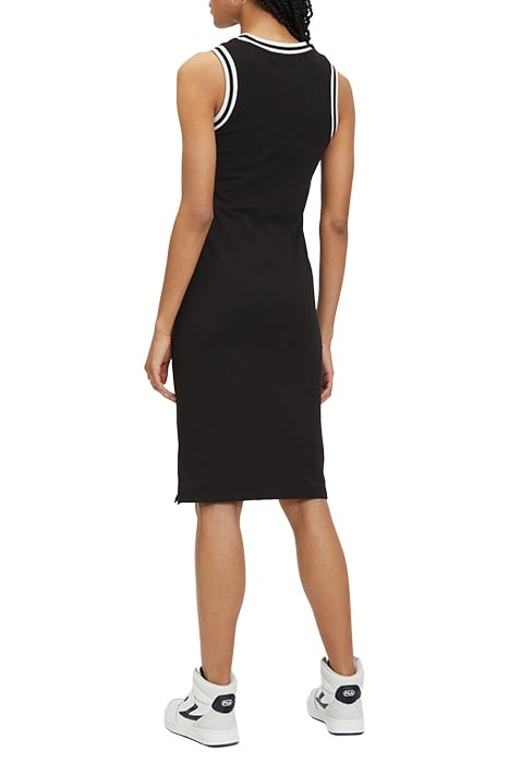 LUBLIN GRAPHIC DRESS BLACK 2
