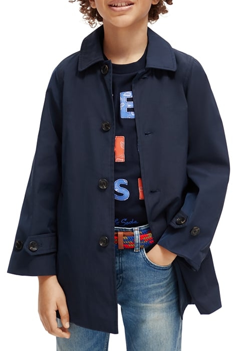 CLASSIC WATER REPELLENT TRENCH COAT NIGHT 6