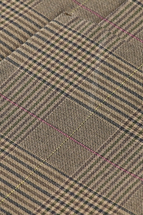CLASSIC YARN-DYED CHECK BLAZER TAUPE CHECK 8