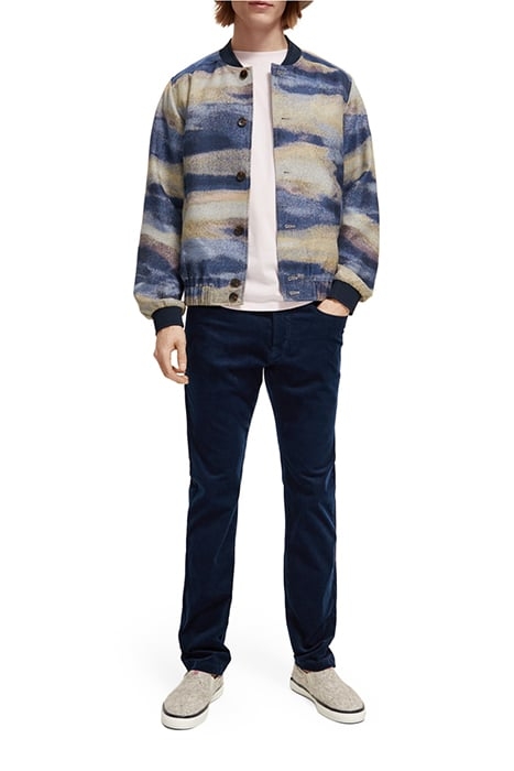 RALSTON - FINE CORDUROY 5-POCKET PANTS STEEL 3