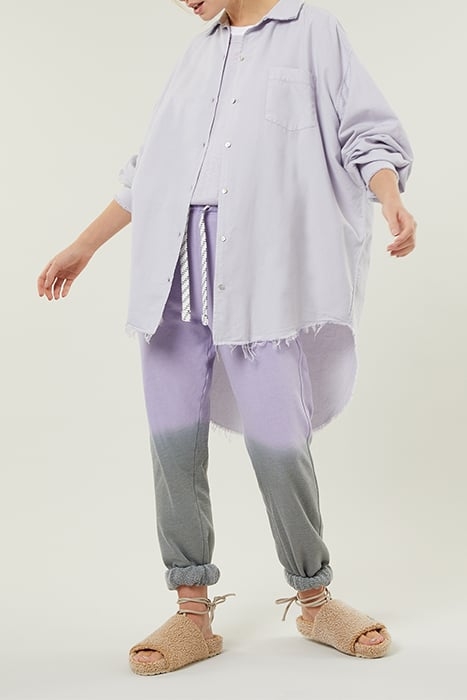 WOVEN SHIRT LIGHT LILAC 1