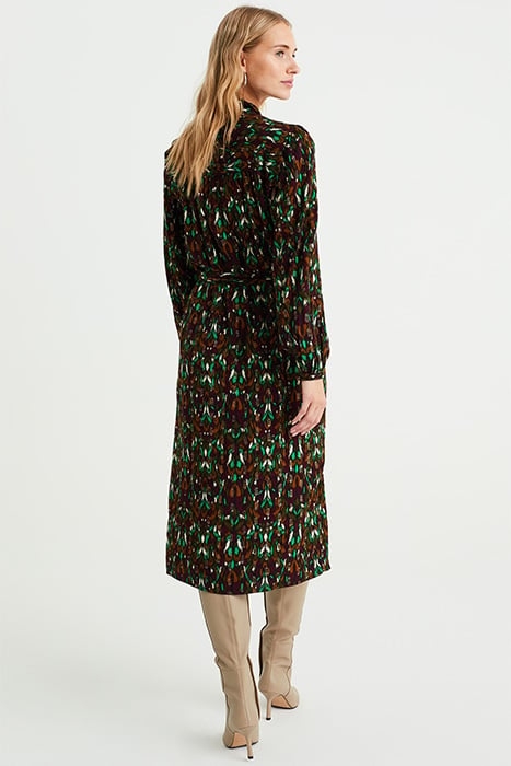 DRESS MID LENGTH BLACK 2