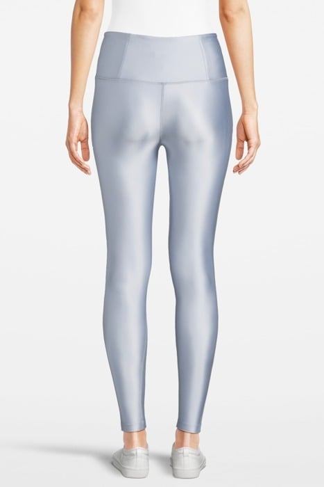 CROPPED GLOSS LEGGING SILVER GRE 2