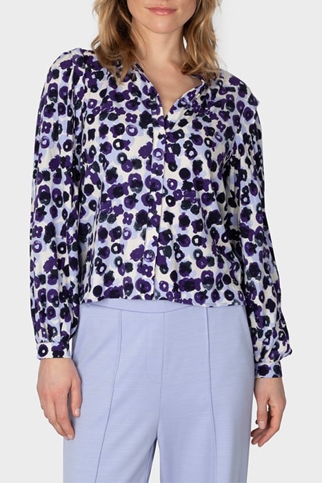 BLOUSE WOVEN LONG SLEEVES BABY LAVENDER 1