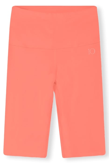 CYCLING SHORTS FLUOR CORAL 1