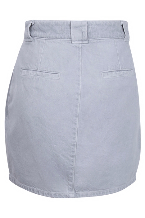 SENTI MINI SKIRT IN GREY WHITE 2