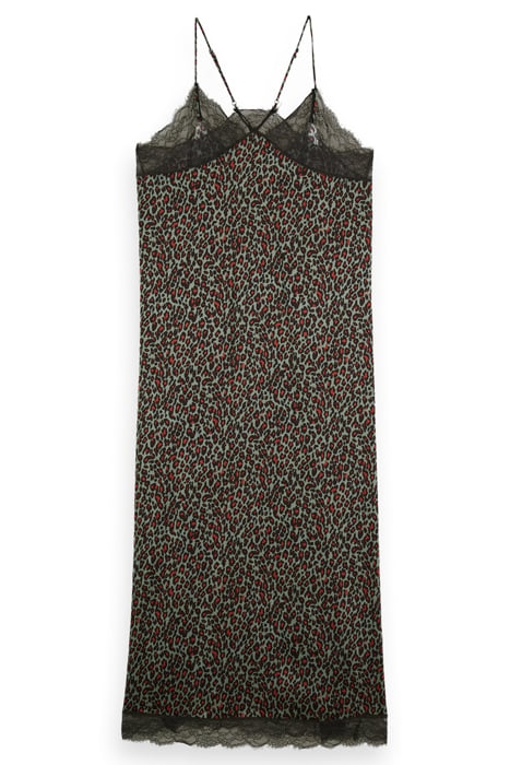 CAMI DRESS WITH LACE DETAIL CREATURES OF THE NIGHT FIELD GRE 4