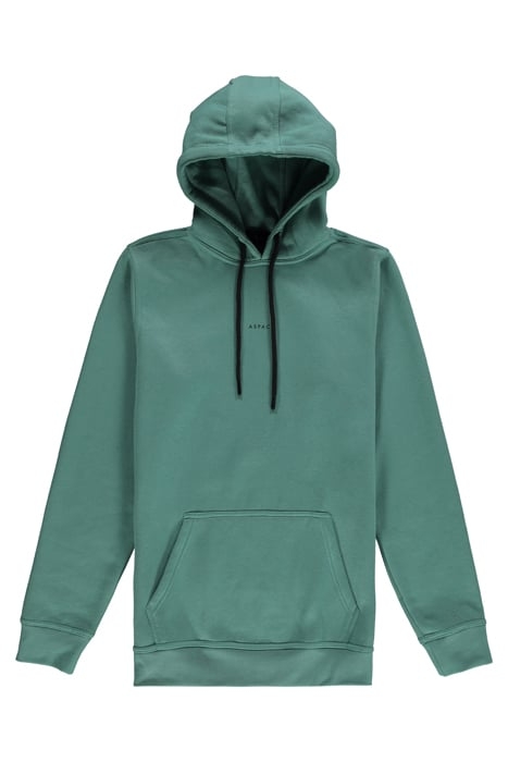 ASPACT BACK LOGO HOODIE BERYL GREEN 1
